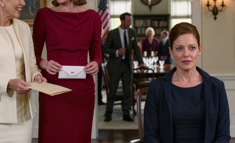 A hagyatéki gyűlésen anya elutasította az „egyszerű vázlataimat” – elhallgatott, amikor a vezérigazgató üdvözölt: „A FŐTANÁCSADÓ DREW”