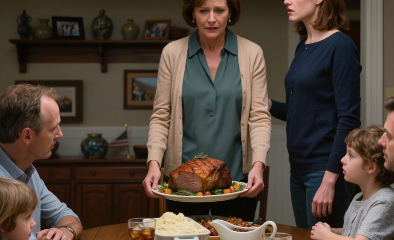 Öt órát töltöttem a lányom kedvenc sültjének elkészítésével, de azt mondta: „Majd megeszed, miután mindenki más végzett.” Vittem az egész tálca sültet, és kimentem a házából. Abban a pillanatban rájöttem, hogy amit ő „törődésnek” nevezett, valójában csak kontroll volt.