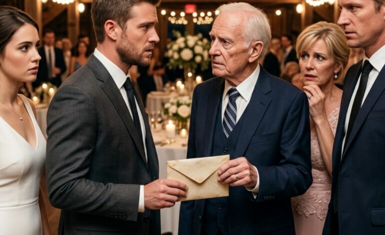 „AZ A BANK A NYOLCVANCZADONBAN BEZÁRT” – gúnyolódott apám, amikor nagyapa az esküvőmön átnyújtotta nekem a régi betétkönyvet – de én mégis elmentem, és a vezető… kijött a pénztárgép mögül egy másik vezetővel az oldalán, mindketten hirtelen sokkal hivatalosabbak lettek, mint amennyire bárki is átérzi egy kopott kis betétkönyvet. Kicsit kilenc óra után volt, egy clevelandi reggelen, az ég sápadt volt a tó felett, a belvárosi irodatornyok még mindig ébredeztek üveglapjaik mögött. Ott álltam munkásbakancsban és flanelingben, ugyanazt a kék betétkönyvet tartva a kezemben, amit a nagyapám adott a kezembe az esküvőmön, miközben a családom fele úgy kezelte, mint valami haszontalan maradékot egy másik korszakból. Öt évvel később a bank volt az első hely, amelyik nem így tett.