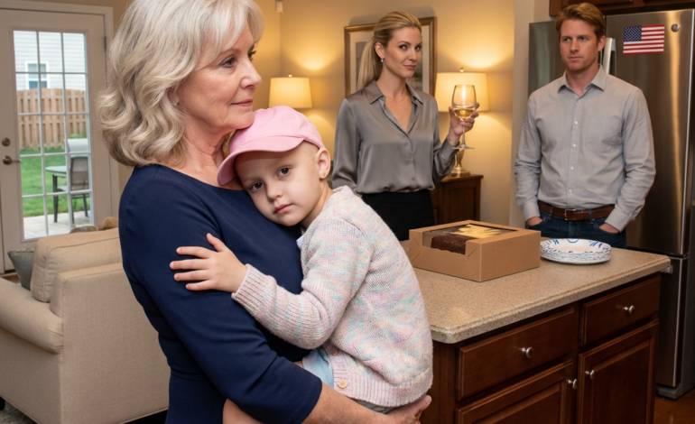 Egy ohiói családi születésnapi bulin teljesen ledöbbentem, amikor megláttam a hatéves unokámat, amint egy rózsaszín sapka alatt rejtőzik, miután a hajával bántak. A menyem felemelte a poharát, és nevetett, hogy ez csak egy vicc. Én nem szóltam semmit. Felkaptam a gyereket és elmentem, miközben a fiam azt kiabálta, hogy túlreagálom. De másnap reggelre már a verandámon állt remegő hangon, és könyörgött, hogy ne folytassam ezt tovább.