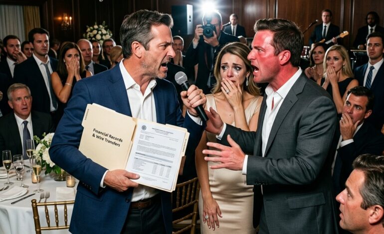 „35 000 dollárt adtam a bátyámnak, amikor könyörgött, hogy mentsem meg az üzletét – de három évvel később a képembe nevetett, és azt mondta: »Semmit sem tudsz bizonyítani.« Így az eljegyzési partiján fogtam a mikrofont… és mindent tönkretettem egyetlen mappával.”