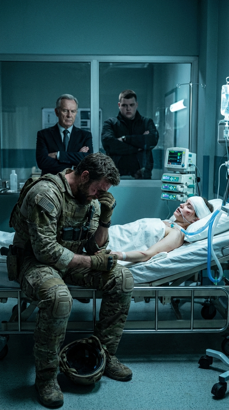 Egy Delta bevetésről hazaérve a feleségemet az intenzív osztályon találtam. Az arca… Nem ismertem fel. Az orvos suttogta: „Harmincegy törés. Tompa ütés okozta trauma. Ismételt ütések.” Aztán megláttam őket a szobája előtt – az apját és hét fiát –, mosolyogva, mintha épp most nyertek volna valamit. A nyomozó azt mondta: „Ez családi ügy. A rendőrség nem nyúlhat hozzájuk.” Megnéztem a kalapácsnyomot a koponyáján, és azt válaszoltam: „Jó. Mert én nem vagyok rendőr.” „Ami velük történt… egyetlen bíróság sem ítélkezhet felettük.”