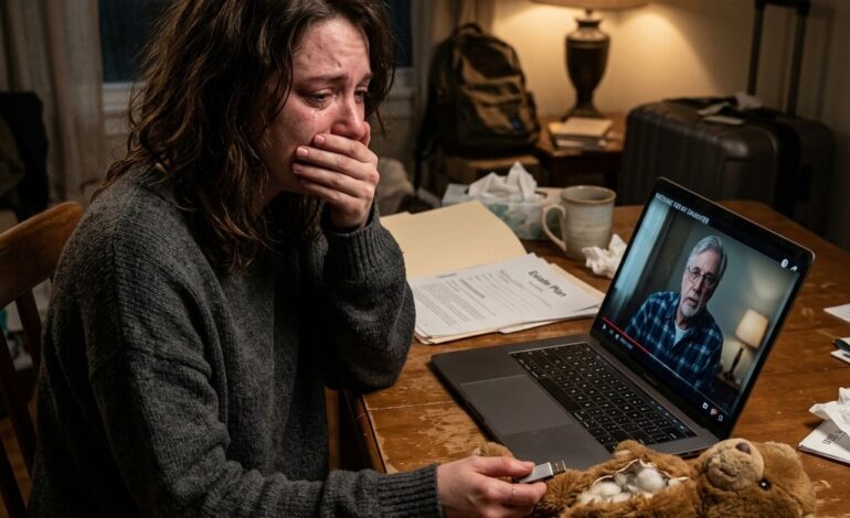 Apám temetése utáni napon a mostohaanyám kicserélte a zárakat, és elmosolyodott: „Mindent rám hagyott, drágám.” Csak a régi plüssmackójával távoztam – amíg meg nem találtam benne egy elrejtett USB-t. Amikor megnyitottam a videót, megfagyott a vér az eremben…