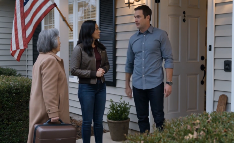 Amikor Hannah Park anyja megérkezett egy tizenhat órás repülőút után Szöulból, Christopher eltorlaszolta a bejárati ajtót, és azt mondta: „Csak angolul, vagy kint ehetsz.” Azt hitte, megaláz egy fáradt hetvenéves nőt a saját házában – amíg a nő a szemébe nem nézett, a telefonjáért nyúlt, és egy csendes családi vacsorát azzá a pillanattá változtatott, amikor Hannah Park hatalma összeomlani kezdett.