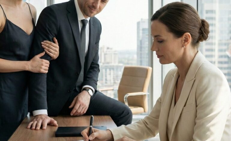 A férjem átnyújtotta nekem a válási papírokat, azt gondolva, hogy ő épített fel mindent, és hogy én csak egy csendes feleség vagyok, aki semmit sem tud – De nem vette észre, hogy elvesztette az egyetlen embert, aki igazán értette a birodalmát… És hogy az összeomlani kezd nélkülem.