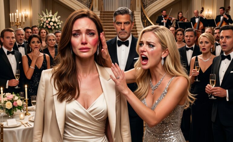 Gondolkodás nélkül pofon vágott a gálán, pontosan tudván, hogy ki vagyok az apjának. Aztán sziszegve arra biztatott, hogy maradjak távol a férfitól, meg volt győződve róla, hogy senki sem merné megállítani.