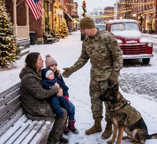 „Gyere velem” – mondta az egykori haditengerészeti különleges egység, aki karácsony estéjén egy elhagyott özvegyasszonyra és gyermekeire bukkant – Amit ezután tett, az mindent megváltoztatott