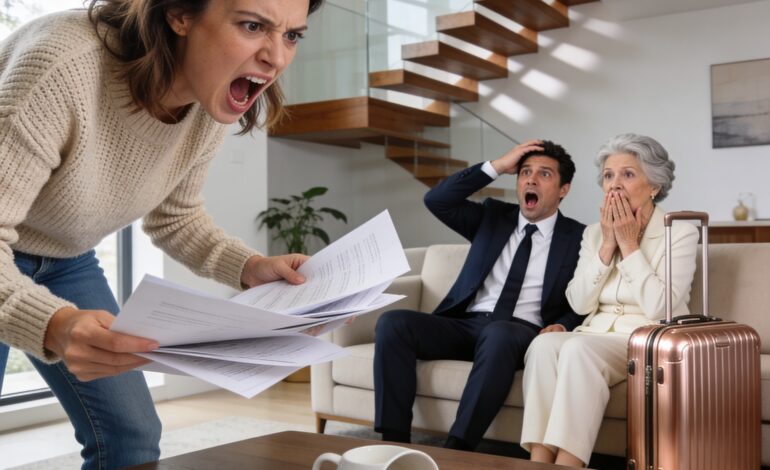 A munkanélküli férjem követelte, hogy fizessem ki az anyja nyaralását, és ultimátumot adott nekem: „Ha nem fizeted ki, akkor kikerülsz ebből a házból”, de egyikünk sem gondolta volna, hogy mit találok, mielőtt kinyitottam az ajtót.