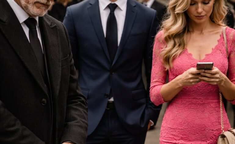 A feleségem temetésén a lányom