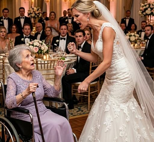 Az unokám esküvőjén egy eldugott sarokba ültettek, „mert lehet, hogy csendre lesz szükségem”. Amikor a leendő menyasszony elment mellettem, a botomat súrolta. A kisfia, egy korábbi kapcsolatból, odasietett és felvette nekem. Aztán azt suttogta: „Dédnagymama… elrejtett egy fényképet a cipőjében. Akarod, hogy… ráöntsek valamit?”