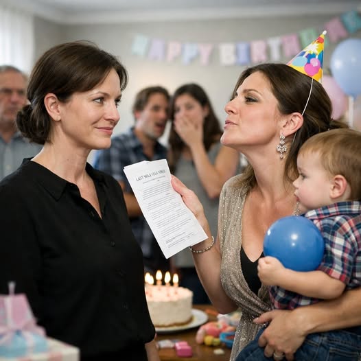 Az unokaöcsém születésnapján a nővérem azt állította, hogy a babája a néhai férjemé – és az örökség felét követelte