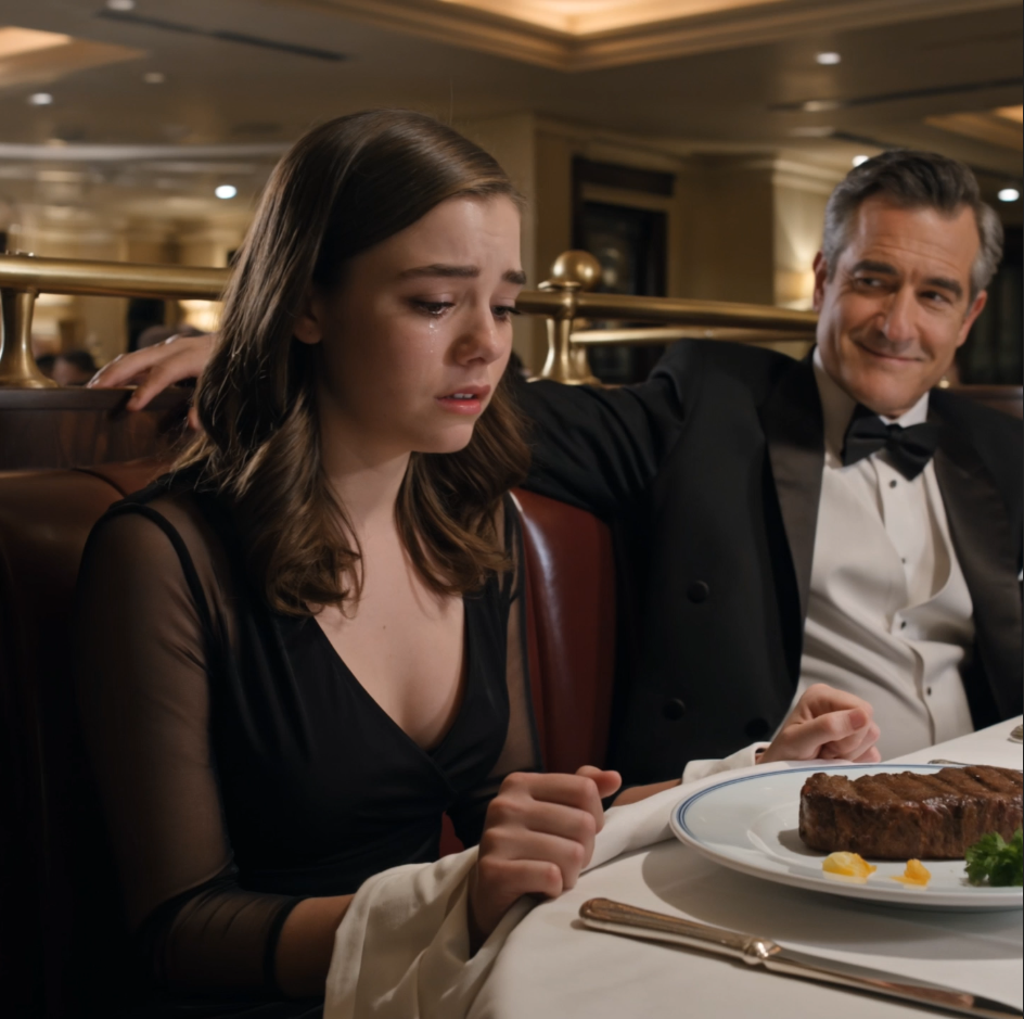 Apám mosolygott egy elegáns steakhouse asztal fölött, és azt mondta, hogy az esküvői pénzemet a nővéremnek adta, mert ő „jobban megérdemelt egy rendes esküvőt”, mint én – de abban a pillanatban, amikor a vőlegényem lassan felállt és a telefonjáért nyúlt, az ő tökéletes kis győzelme elkezdett szétesni.