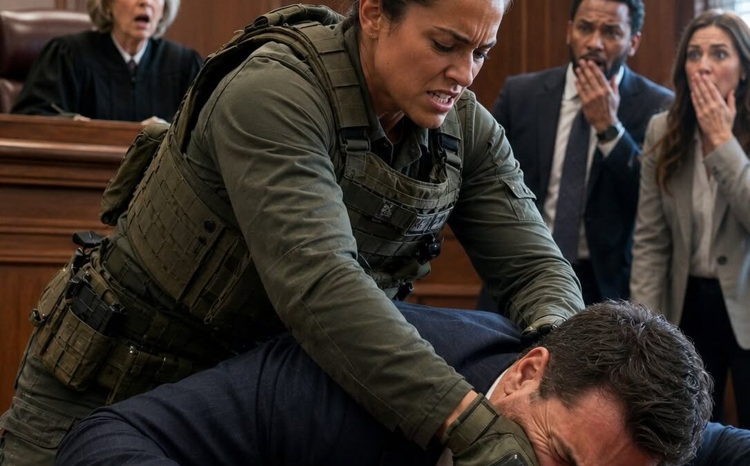 Teljes Navy SEAL harci öltözékben, nem pedig ruhában vonultam be a bátyám őrizetbe vételéről szóló meghallgatásra. Gazdag szüleim vigyorogtak, az önelégült ügyvédjük pedig kuncogott a „jellemzemen”, de abban a pillanatban, hogy rám tette a kezét, az elit kiképzésem megváltozott, mielőtt gondolkodhattam volna – és a bíró reakciója mindent megváltoztatott…